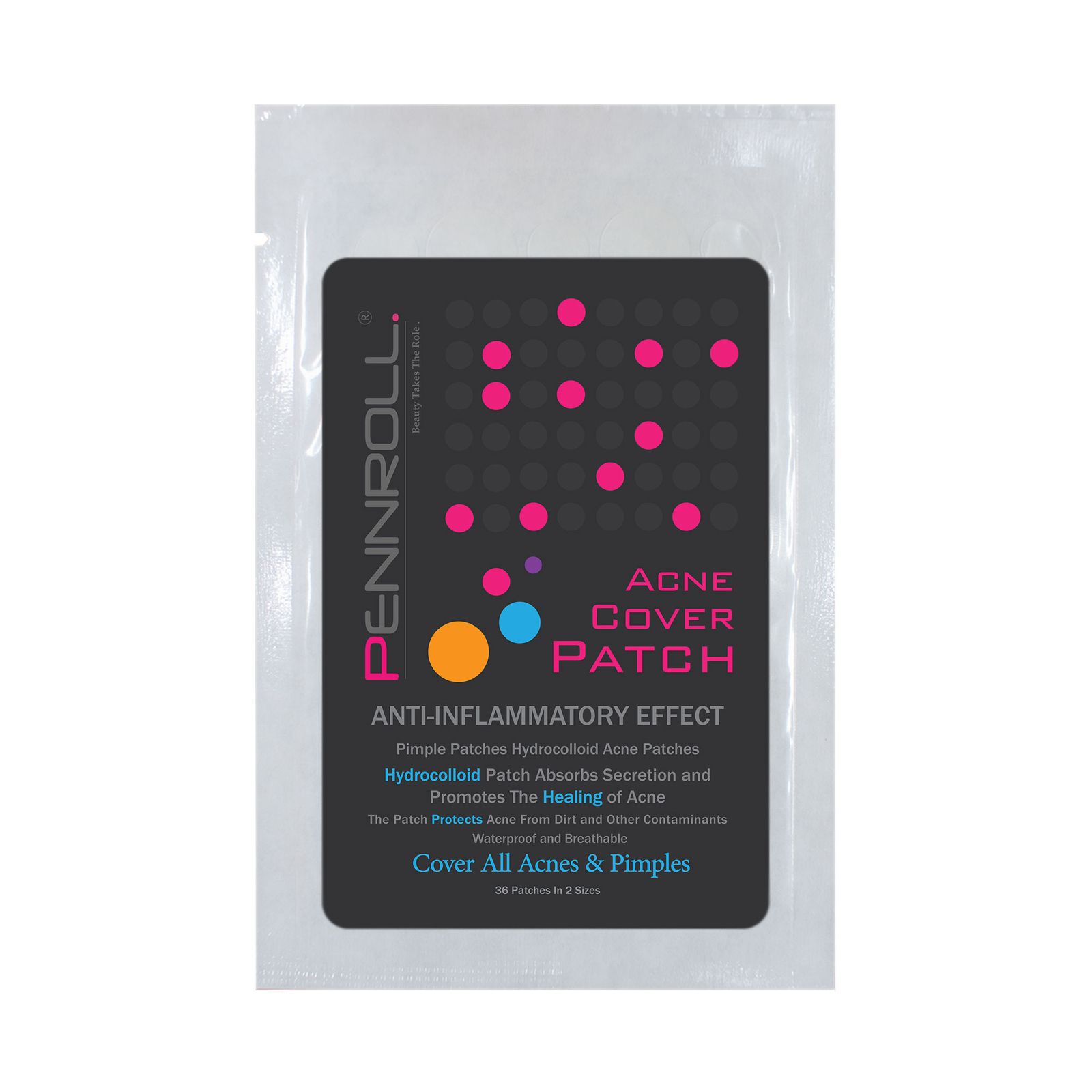 چسب ضد جوش پنرول مدل PRD Acne Cover Patch 360 بسته 36 عددی -  - 1