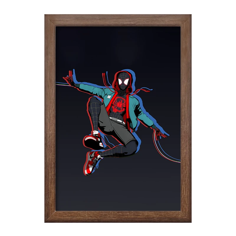 تابلو خندالو طرح مرد عنکبوتی (Spider Man) کد F1691