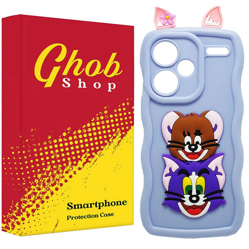 کاور قاب شاپ مدل سولید گوشدار طرح فانتزی مناسب برای گوشی موبایل شیائومی Redmi Note 13 Pro Plus 5G