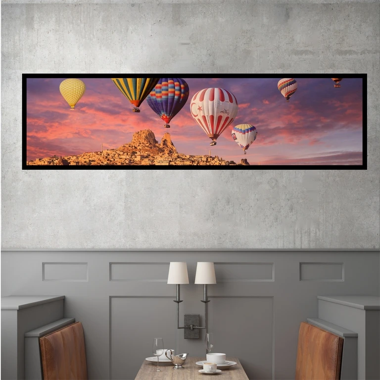 تابلو بکلیت طرح بالن تفریحی مدل کشیده B-7620