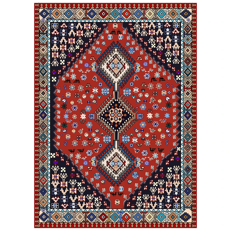 روفرشی مدل مخمل کد r00087  زمینه چند رنگ