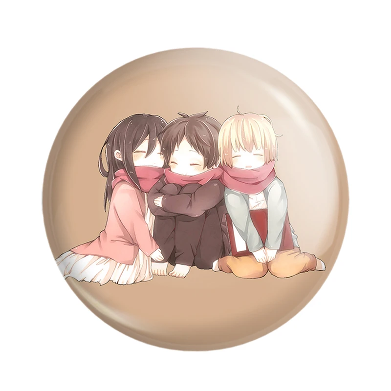 مگنت خندالو مدل میکاسا و ارن و ارمین انیمه اتک آن تایتان Attack on Titan کد 18558
