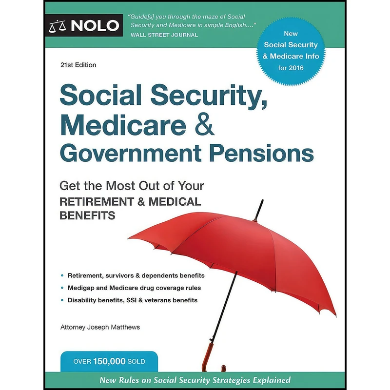 کتاب Social Security, Medicare and Government Pensions اثر J. L. Matthews انتشارات NOLO