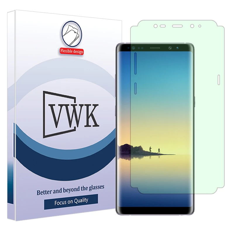 محافظ صفحه نمایش گرین لایت وی دبلیو کی مدل Eye Care مناسب برای گوشی موبایل سامسونگ Galaxy Note8