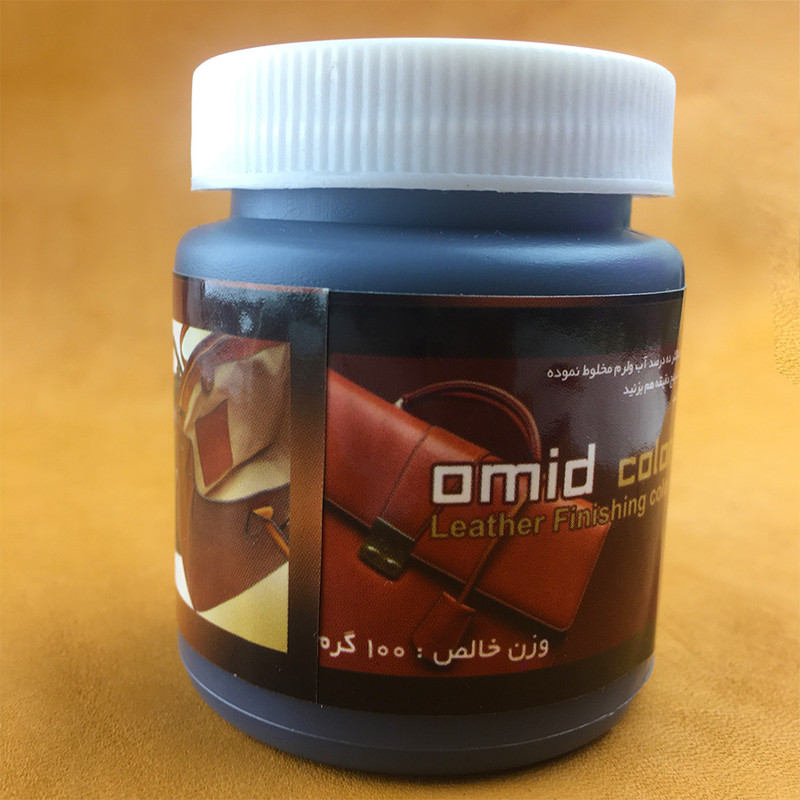 محلول رنگ عسلی لبه چرم امید مدل O-Cr100 وزن 100 گرم محلول رنگ عسلی لبه چرم امید مدل O-Cr100 وزن 100 گرم