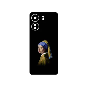 MAHOOT Girl with a Pearl Earring of Vermeer Cover Sticker for Xiaomi Poco C65