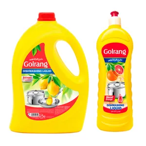 مایع ظرفشویی گلرنگ مدل G5 وزن 3500 گرم به همراه مایع ظرفشویی گلرنگ مدل P5 حجم 1000 میلی‌لیتر