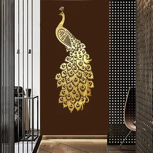 آینه پلکسی گلس آماتیس مدل طاووس هندی
