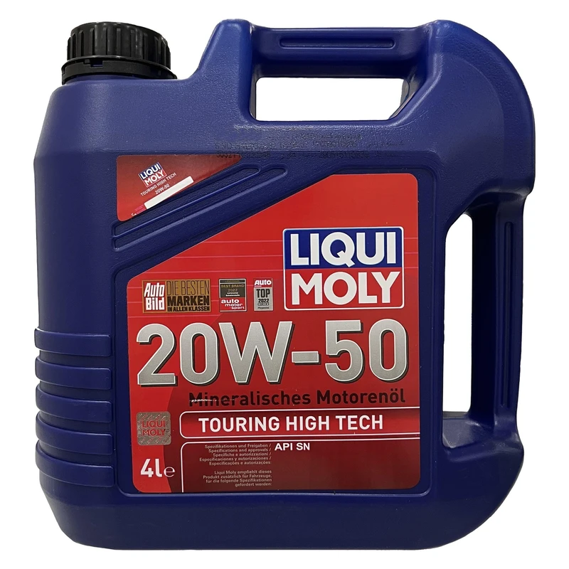روغن موتور خودرو لیکومولی مدل 20w50 sn حجم 4 لیتر