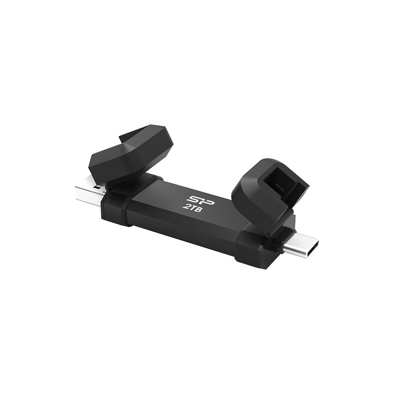 اس اس دی اکسترنال سیلیکون پاور مدل DS72 ظرفیت 2 ترابایت رابط USB 3.2 Gen2