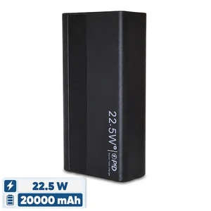 پاوربانک 22.5 وات مدل 2o000mahpd ظرفیت 20000 میلی آمپرساعت