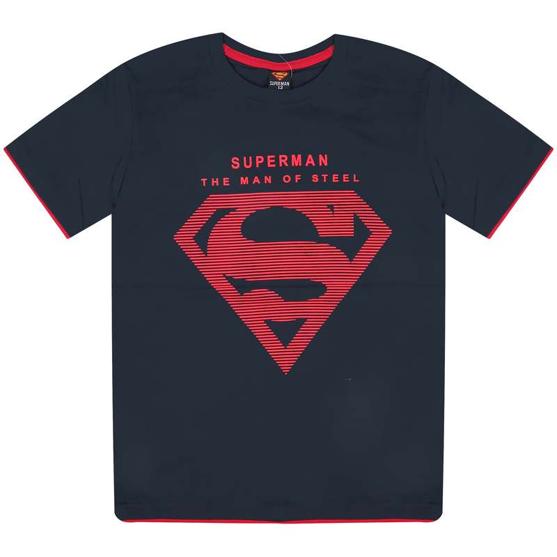 تی شرت آستین کوتاه پسرانه مدل Super Man 03