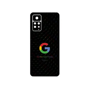 MAHOOT Google_Logo Cover Sticker for Xiaomi Redmi Note 11 Pro Plus 5G  India
