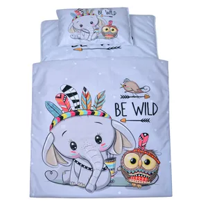 سرویس خواب مسافرتی کودک طرح فیل مجموعه 3 عددی