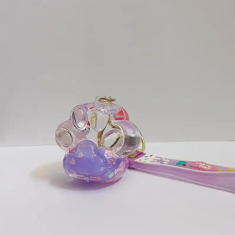 جاکلیدی مدل آکواریومی کیتی طرح پنجه گربه