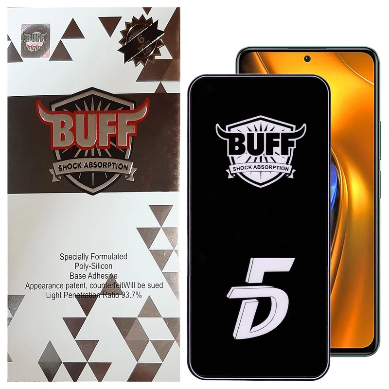 محافظ صفحه نمایش 5D بوف مدل F33-G مناسب برای گوشی موبایل شیائومی Poco F4 5G / Redmi K40s / K50 / K50 Pro