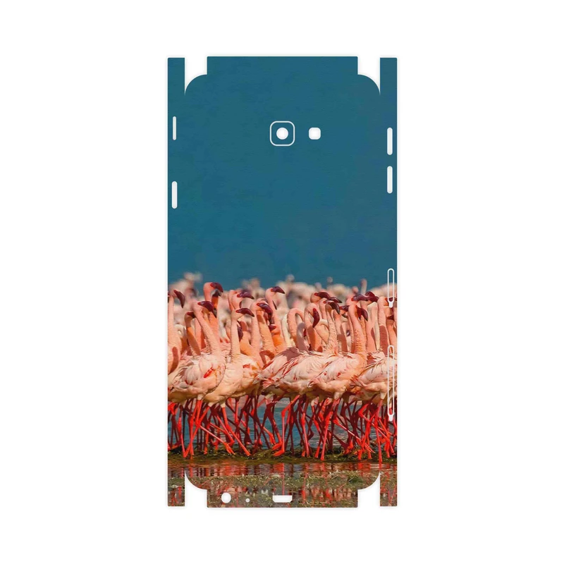 برچسب پوششی ماهوت مدل Flamingo-FullSkin مناسب برای گوشی موبایل سامسونگ Galaxy J4 Plus