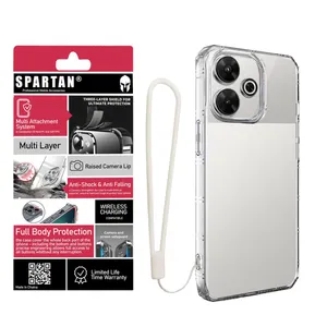 Spartan Airbag Four-Sided Strap Cover for Xiaomi Redmi 13/ Note 13R/ Poco M6 4G