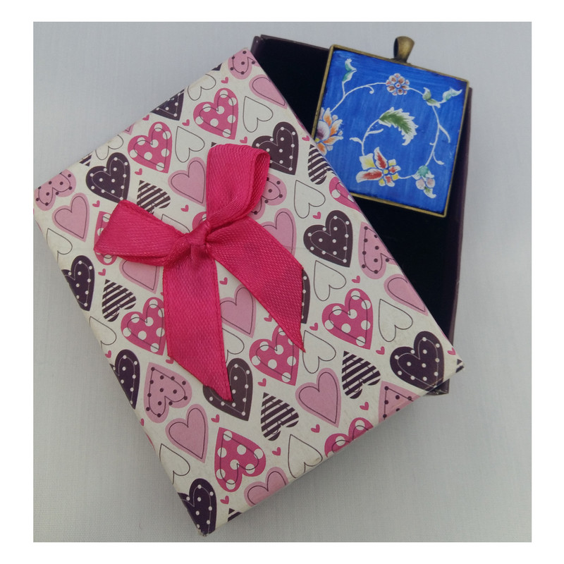 گردنبند دخترانه مدل A24 دست ساز میناکاری