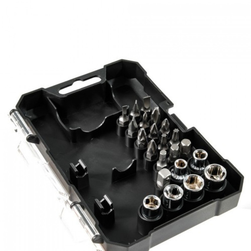 پیچ گوشتی و سری پیچ گوشتی  و بکس اینکو مدل HKSDB0188 بسته 24 عددی