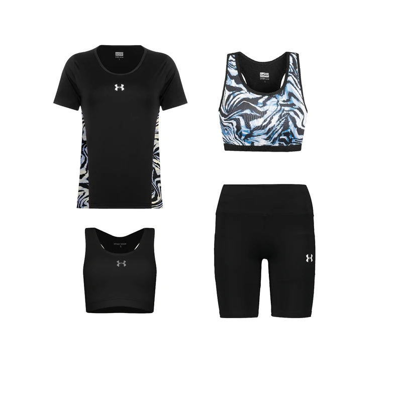 ست چهار تکه لباس ورزشی زنانه مدل 1902-7201-1801-69