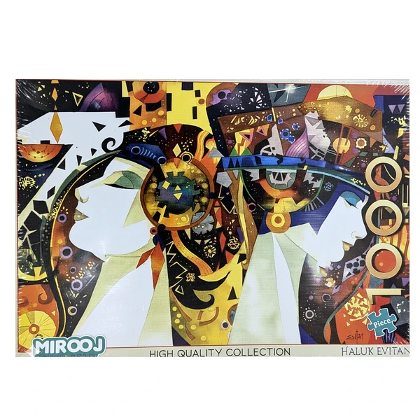 پازل 1000 تكه ميروژ مدل نقاشي انتزاعي مناسب براي بزرگسالان