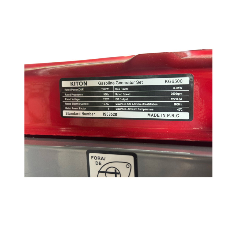 موتور برق کایتون مدل KG6500