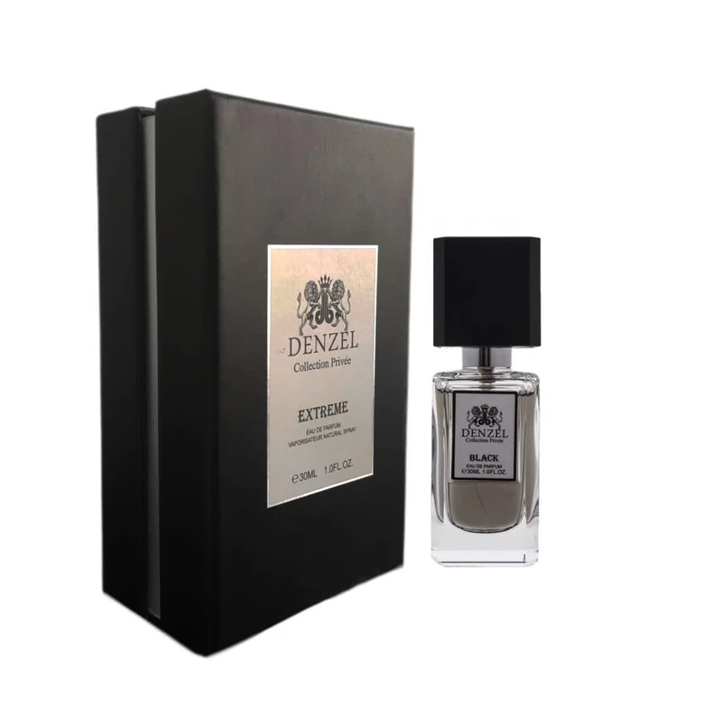 ادو پرفیوم مردانه دنزل مدل BLACK با طبع گرم حجم 30 میلی لیتر