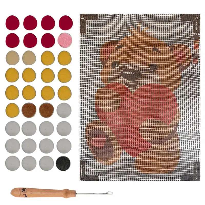 بسته فرشینه بافی مدل 1004 مجموعه 38 عددی