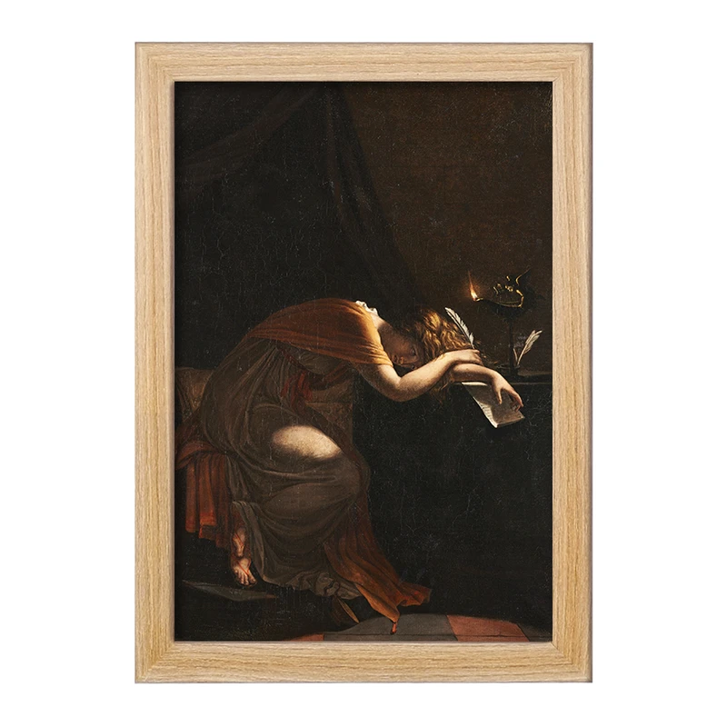 تابلو خندالو مدل نقاشی مرگ سوفونیسبا اثر پیر نرسیس گوئرین کد F12119