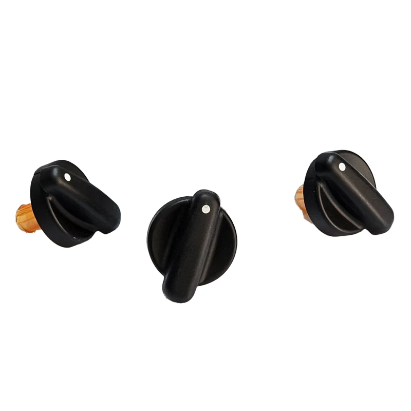 کلید چرخشی پنل کولر و بخاری وی اف ان کد bbz-901  مناسب برای پژو 206 بسته 3 عددی