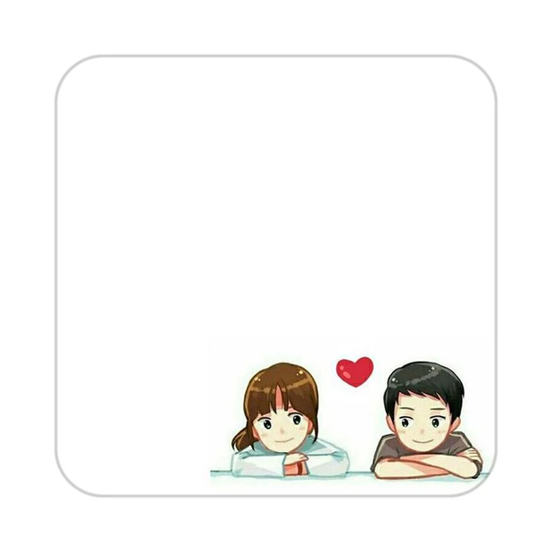 زیر لیوانی کاکتی طرح عاشقانه مدل mg10127