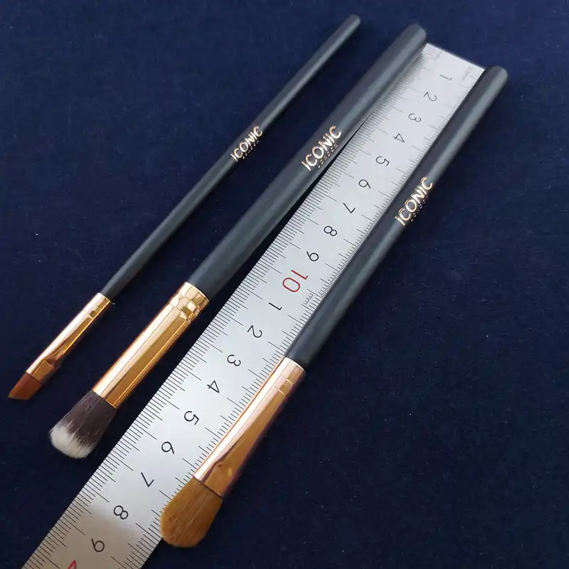 برس آرایشی ایکونیک مدل PRO-3 مجموعه 3 عددی