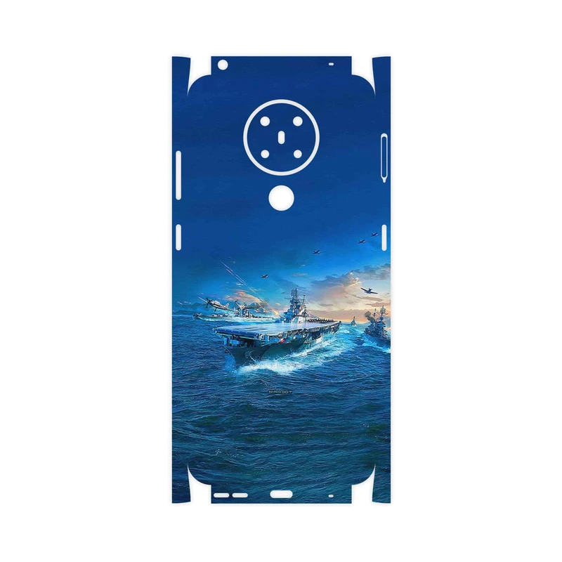 برچسب پوششی ماهوت مدل Warship-FullSkin مناسب برای گوشی موبایل نوکیا 5.3