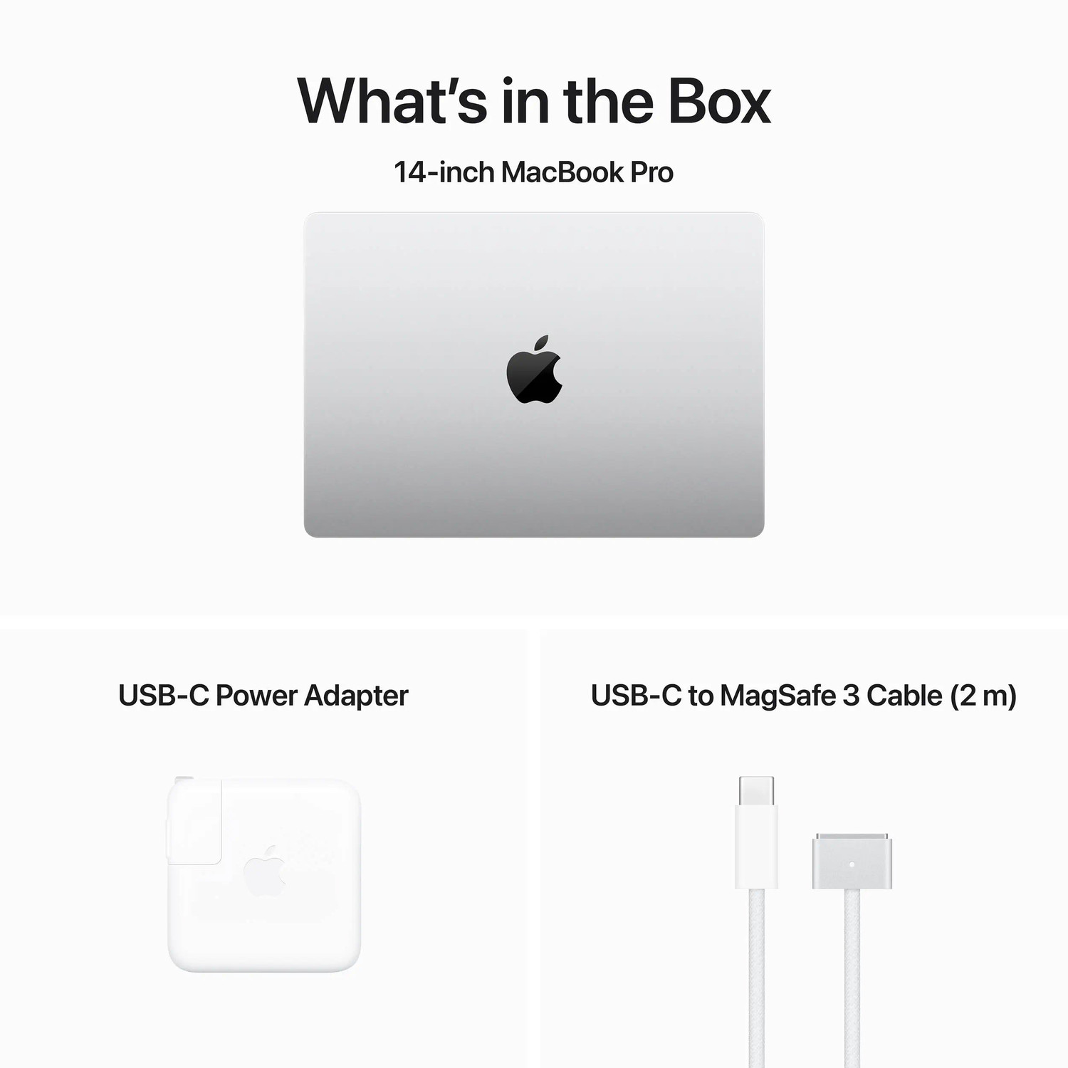 لپ تاپ 14.2 اینچی اپل مدل MacBook Pro MR7K3 2023 ZPA-M3-8GB RAM-1TB SSD