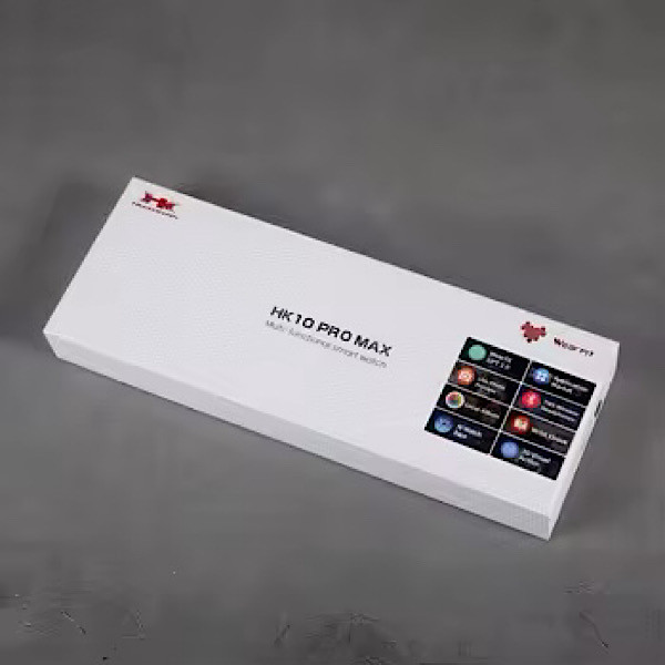 ساعت هوشمند ویرفیت مدل hk10 pro max دارای قابلیت های صفحه نمایش رنگی، پشتیبانی از زبان فارسی در منو و سیستم‌عامل، قابلیت تغییر طرح ساعت یا تم، ضد آب بند سیلیکون