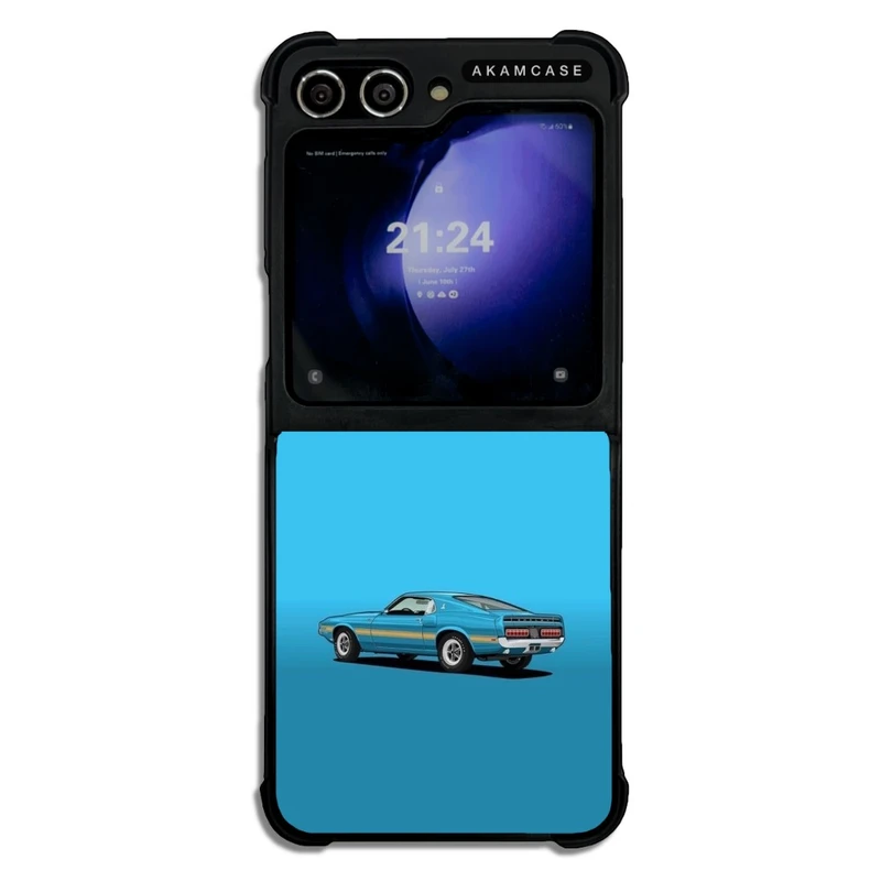 کاور آکام مدل AMC-WSGZFLIP5-CARS-34 مناسب برای گوشی موبایل سامسونگ Galaxy Z Flip 5
