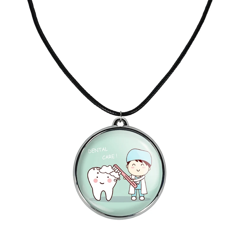 گردنبند خندالو مدل دندان و دندان پزشکی کودکانه کد 3669336694