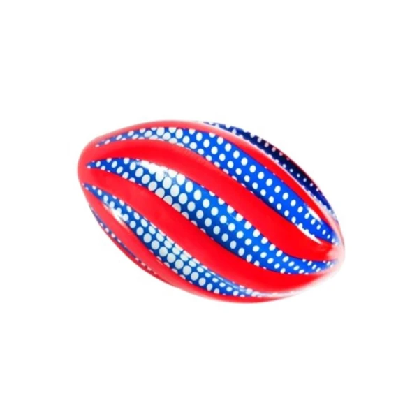 توپ راگبی مدل فومی طرح Twisted Dots کد RB1 سایز 18
