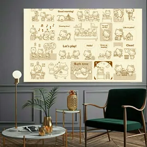 تابلو شاسی طرح گربه کد SDT103