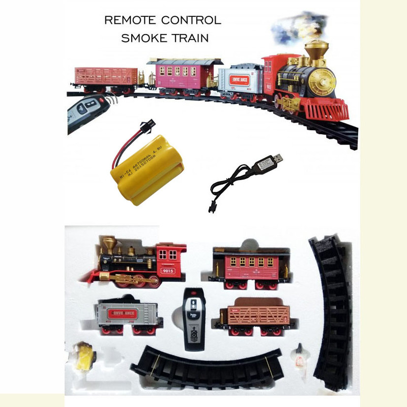 قطار بازی کنترلی ریل کینگ مدل Smoking Train