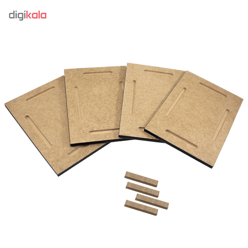 تخته شاسی مدل AS16214 کد 04 سایز 16x21 سانتی متر بسته 4 عددی