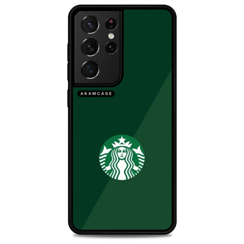 کاور آکام مدل AMC-WSGS21U-STARBUCKS-21 مناسب برای گوشی موبایل سامسونگ Galaxy S21 Ultra