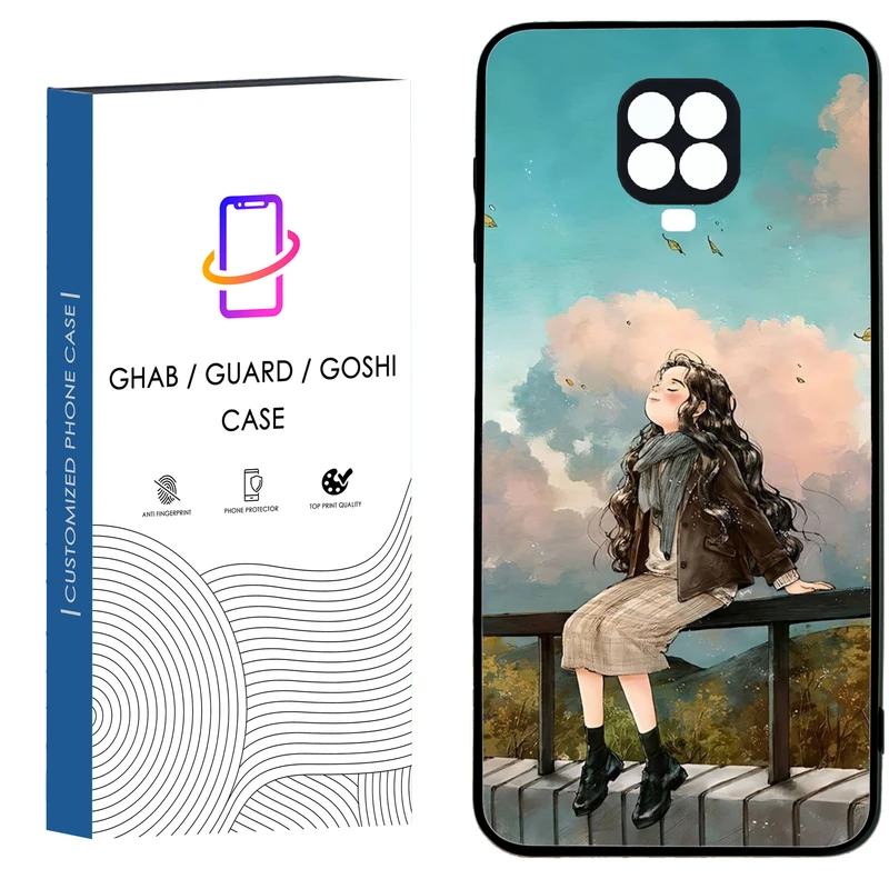 کاور قاب گارد گوشی طرح دخترانه کد 20- TPU مناسب برای گوشی موبایل شیائومی Redmi Note 9s / Note 9 pro