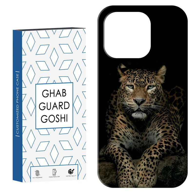 کاور قاب گارد گوشی طرح ببر کد Dimo-596 مناسب برای گوشی موبایل اپل IPHONE 15 PRO MAX