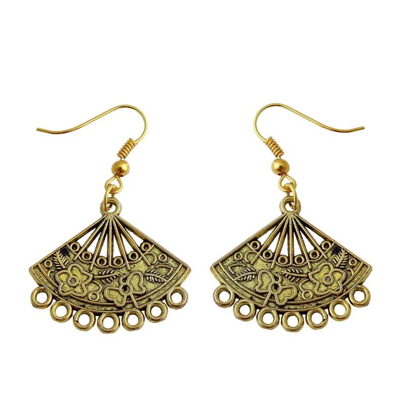 گوشواره دخترانه بازرگانی میلادی کد GZN_072