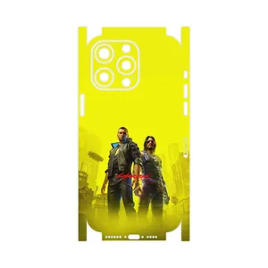MAHOOT Cyberpunk Game Series-FullSkin Cover Sticker for Apple iPhone 15 Pro Max