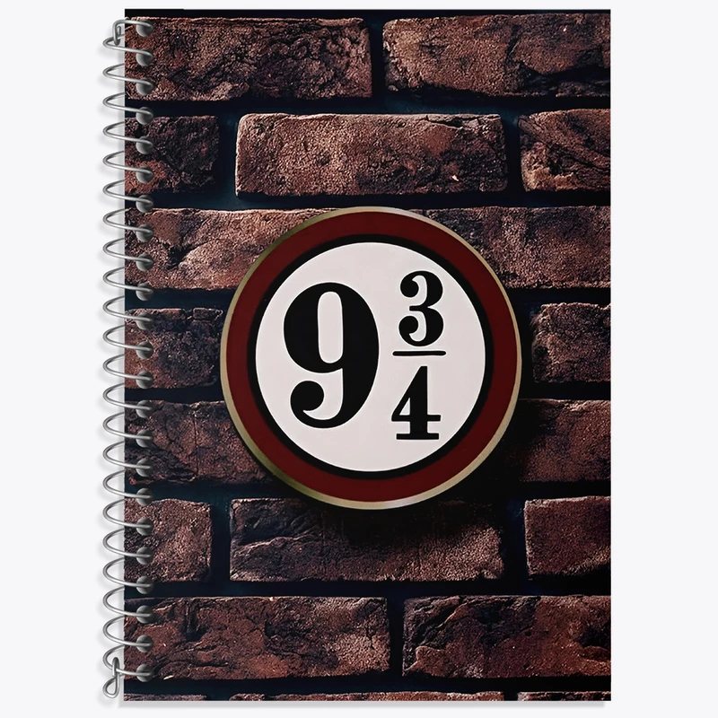 دفتر زبان 50 برگ خندالو مدل دو خط طرح هری پاتر (Harry Potter) کد N4598