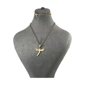  نیم ست زنانه طرح سنجاقک