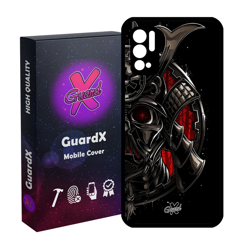 کاور گارد ایکس طرح Samurai مدل Glass10119 مناسب برای گوشی موبایل شیائومی Redmi Note 10 5G / Poco M3 Pro